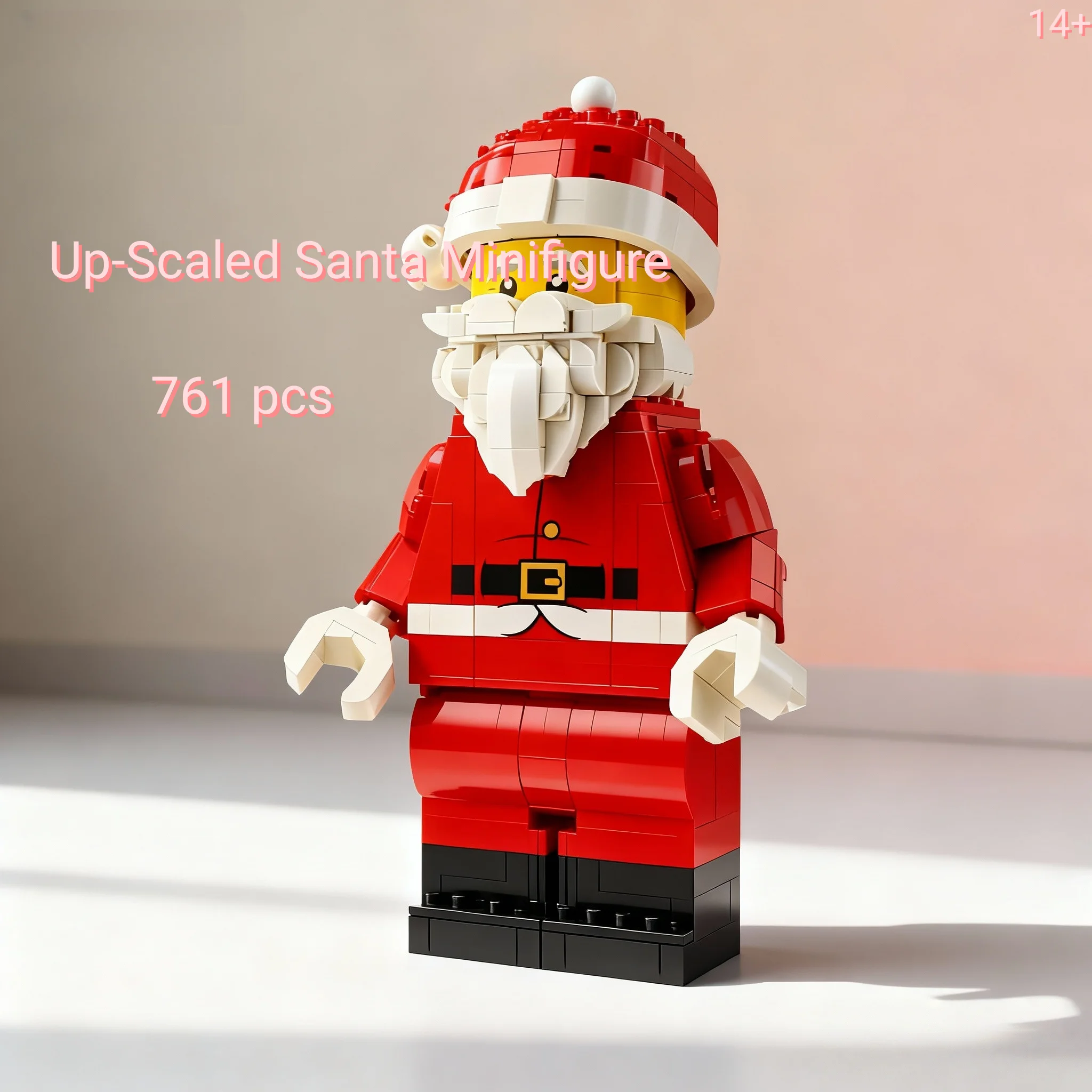 Рождественский Санта-Клаус в масштабе, человек, подходит для 40820, 761 шт., строительные блоки, забавные подарки на день рождения, праздник, домашний декор, рождественские подарки
Рождественский Санта-Клаус в масштабе, человек, подходит для 40820, 761 шт., строительные блоки, забавные подарки на день рождения, праздник, домашний декор, рождественские подарки