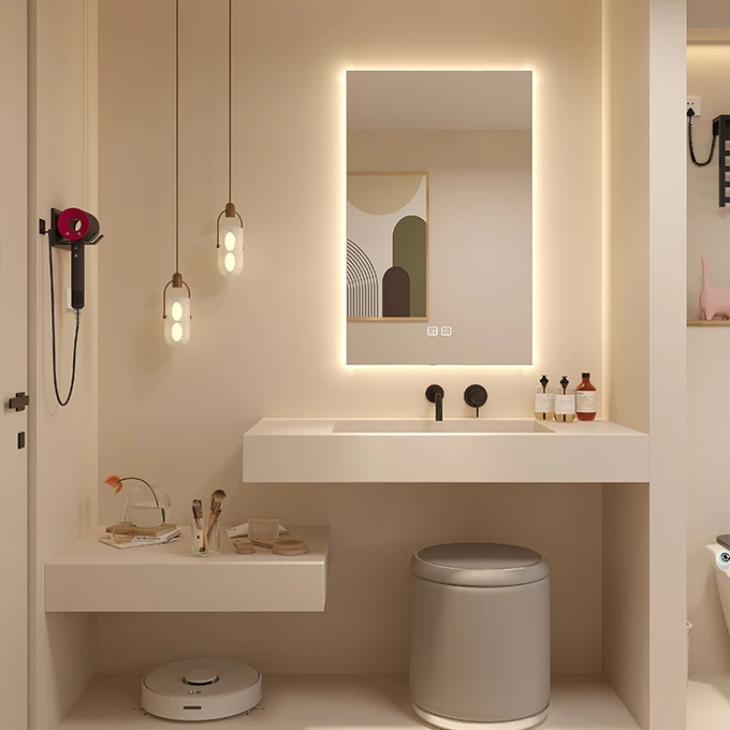 Intelligent Rock Panel Integrated Bathroom Cabinet Seamless Ceramic Basin Cabinet Combination Hand Wash, Face Wash,
Intelligent Rock Panel Integrated Bathroom Cabinet Seamless Ceramic Basin Cabinet Combination Hand Wash, Face Wash,
