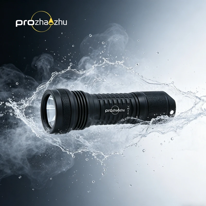 PROZHAOZHU DL-B22N LED Diving Flashlight 2500 Lumen 150M IP68 Waterproof Rechargeable Underwater Torch for Technical Diver
PROZHAOZHU DL-B22N LED Diving Flashlight 2500 Lumen 150M IP68 Waterproof Rechargeable Underwater Torch for Technical Diver