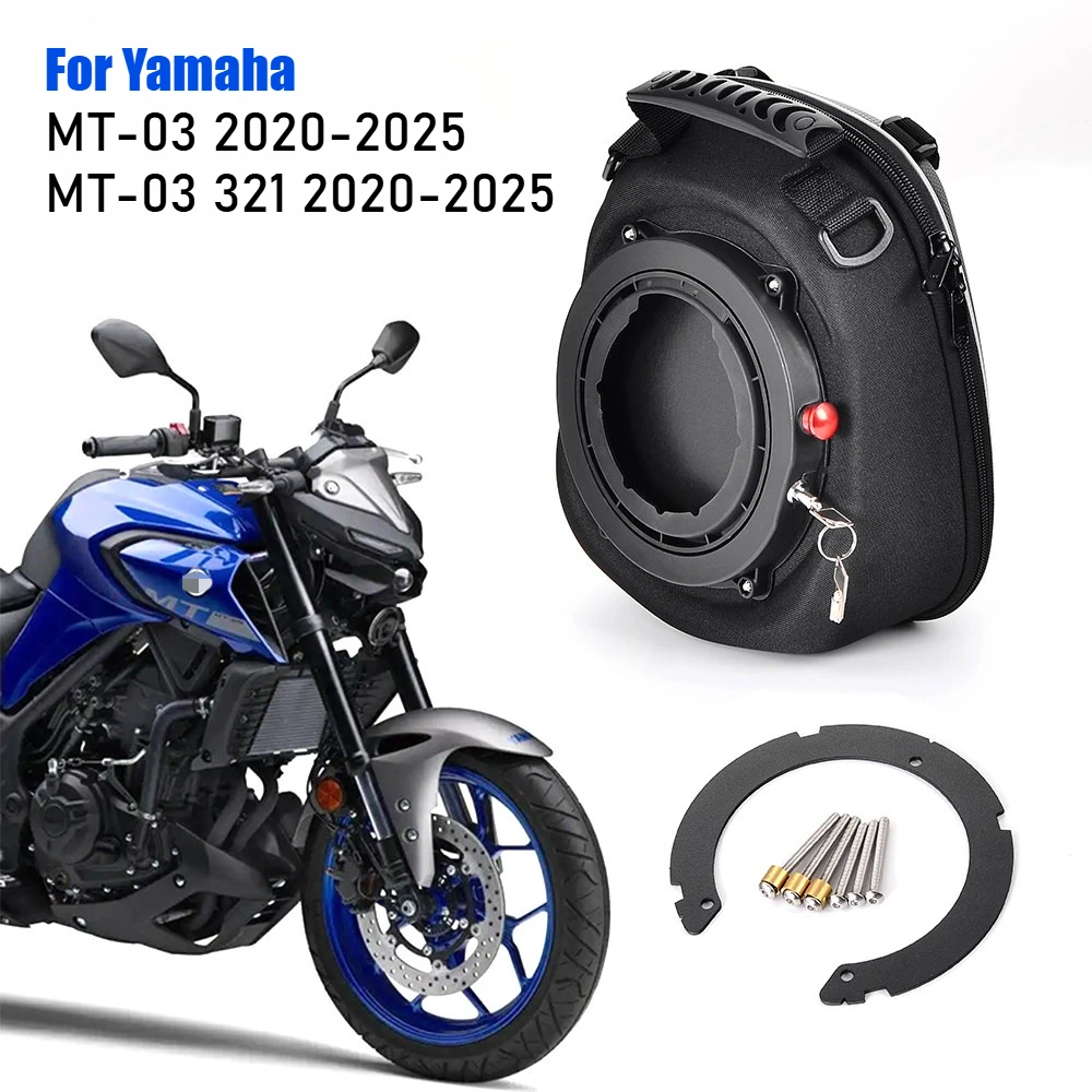 Tank Bags for YAMAHA MT03 MT-03 MT 03 321 2020-2025 Motorcycle TankBag Navigation Quick Lock Release Luggage Waterproof Backpack
Tank Bags for YAMAHA MT03 MT-03 MT 03 321 2020-2025 Motorcycle TankBag Navigation Quick Lock Release Luggage Waterproof Backpack