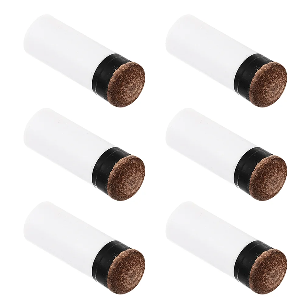 6 Pcs Billiard Tables Nine Club Angle Tips Screw-on Replace Cue Replacement Parts White Health
6 Pcs Billiard Tables Nine Club Angle Tips Screw-on Replace Cue Replacement Parts White Health
