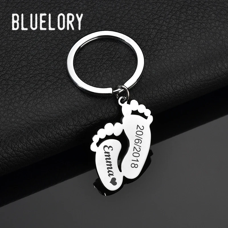 Bluelory индивидуальный брелок с именем для мамы, персонализированный брелок с символом из нержавеющей стали для ног, ювелирные изделия на каждый день, подарок на годовщину
Bluelory индивидуальный брелок с именем для мамы, персонализированный брелок с символом из нержавеющей стали для ног, ювелирные изделия на каждый день, подарок на годовщину
