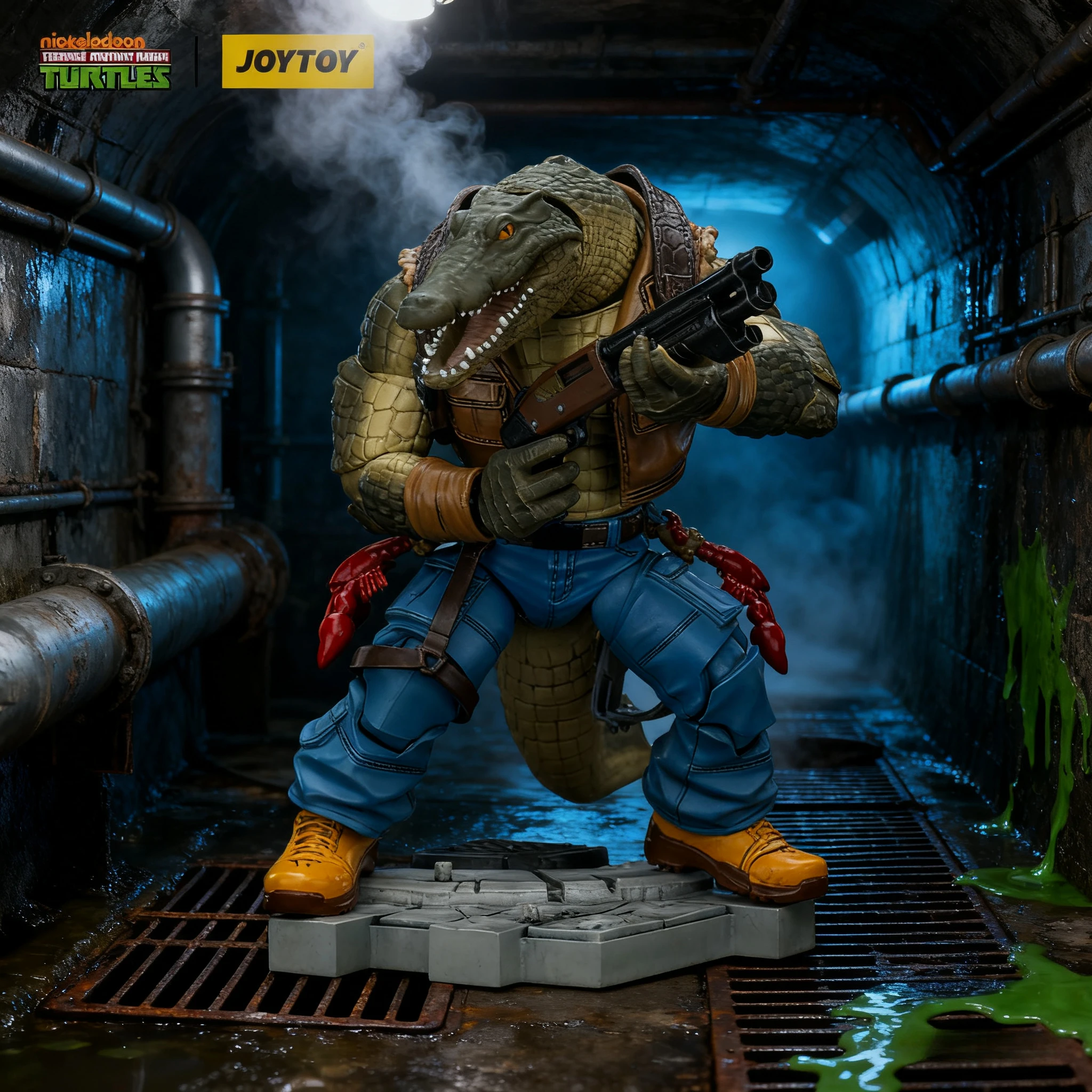 JOYTOY 1/18 Action Figure Teenage Mutant Ninja Turtles TMNT-Leatherhead Collection Model Toy Desktop Decoration Birthday Gifts
JOYTOY 1/18 Action Figure Teenage Mutant Ninja Turtles TMNT-Leatherhead Collection Model Toy Desktop Decoration Birthday Gifts