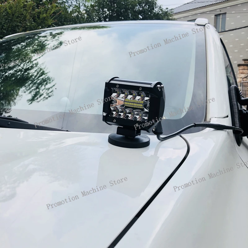 60w Offroad led Spotlight magnetic holder Auto Roof led bar Spot light Combo headlight 4x4 Truck SUV Working headlamp 12v-24v
60w Offroad led Spotlight magnetic holder Auto Roof led bar Spot light Combo headlight 4x4 Truck SUV Working headlamp 12v-24v