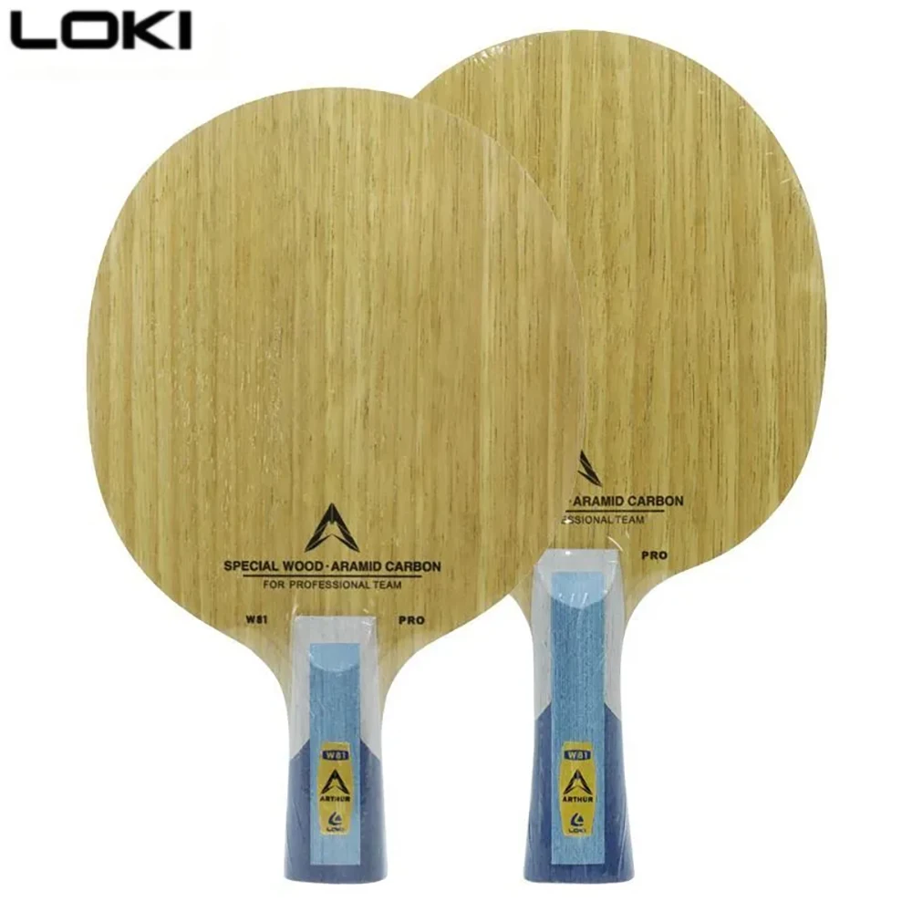 1PCS Professional LOKI W81 Pro Inner Table Tennis Blade 5 Wood 2 Aromatic Carbon Ping Pong Blade With Box
1PCS Professional LOKI W81 Pro Inner Table Tennis Blade 5 Wood 2 Aromatic Carbon Ping Pong Blade With Box