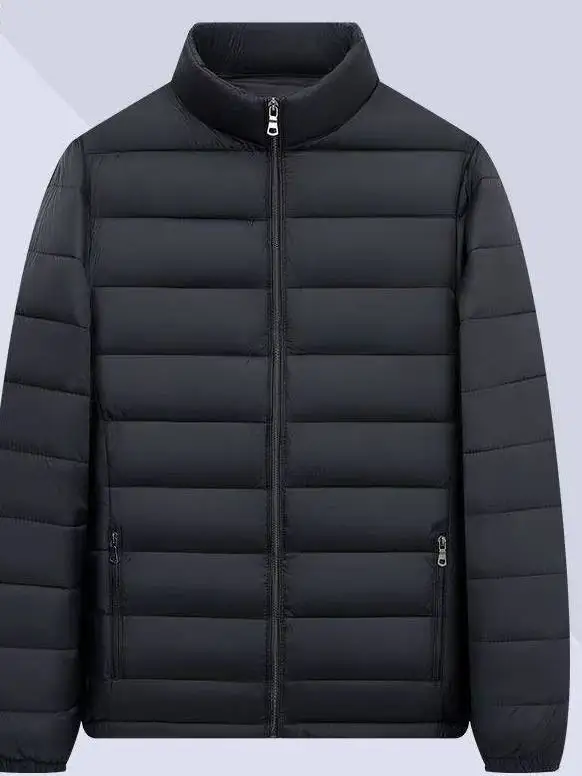 Мужская ультратонкая короткая пуховая куртка из хлопка, легкая, больших размеров, модная, с узловым декором, стандартной толщины, весенняя коллекция
Мужская ультратонкая короткая пуховая куртка из хлопка, легкая, больших размеров, модная, с узловым декором, стандартной толщины, весенняя коллекция