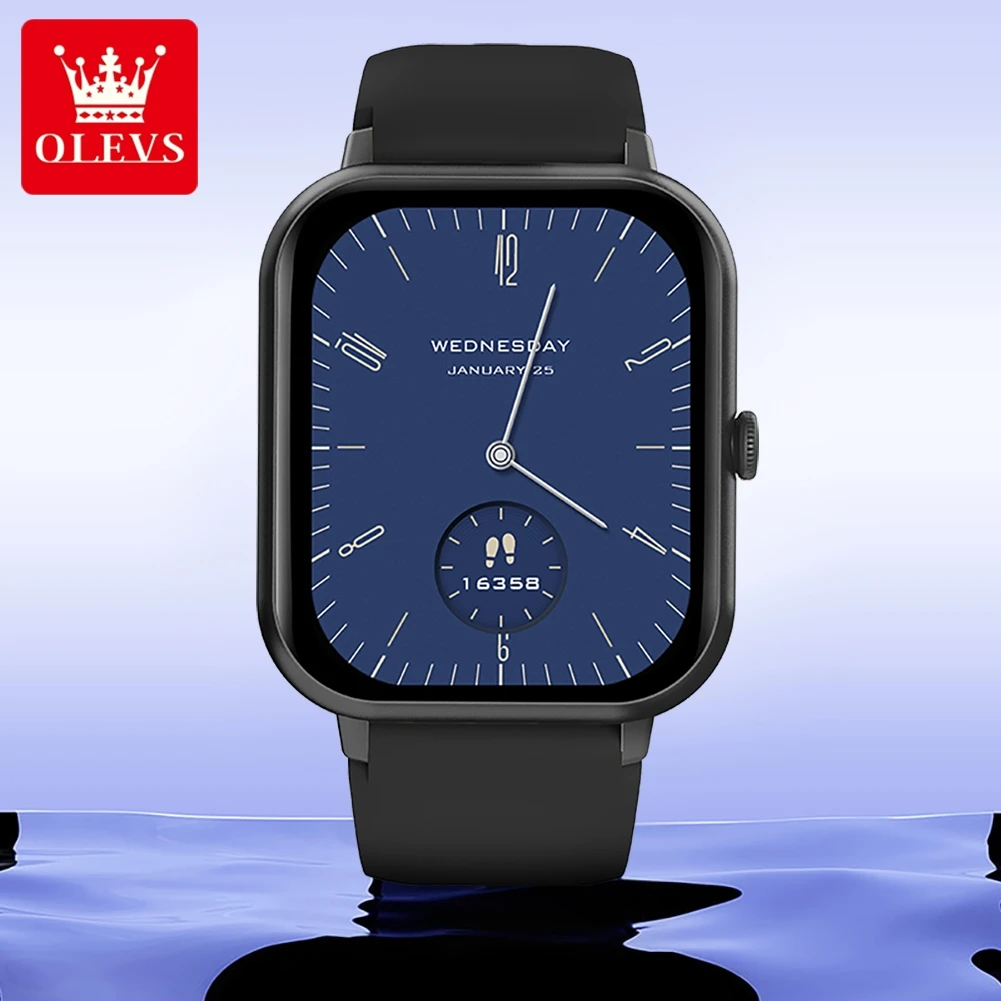 OLEVS Watch Sports Multilingual Electronic Watch IP67 Smartwatch Outdoor Sports Fitness Tracker Health Monitor 8203
OLEVS Watch Sports Multilingual Electronic Watch IP67 Smartwatch Outdoor Sports Fitness Tracker Health Monitor 8203