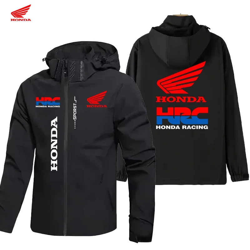 Honda Logo Racing Men's Printed Outdoor Zipper Removable Hooded Jacket Fashionable Casual Sports Motorcycle Riding Wear Coat
Honda Logo Racing Men's Printed Outdoor Zipper Removable Hooded Jacket Fashionable Casual Sports Motorcycle Riding Wear Coat