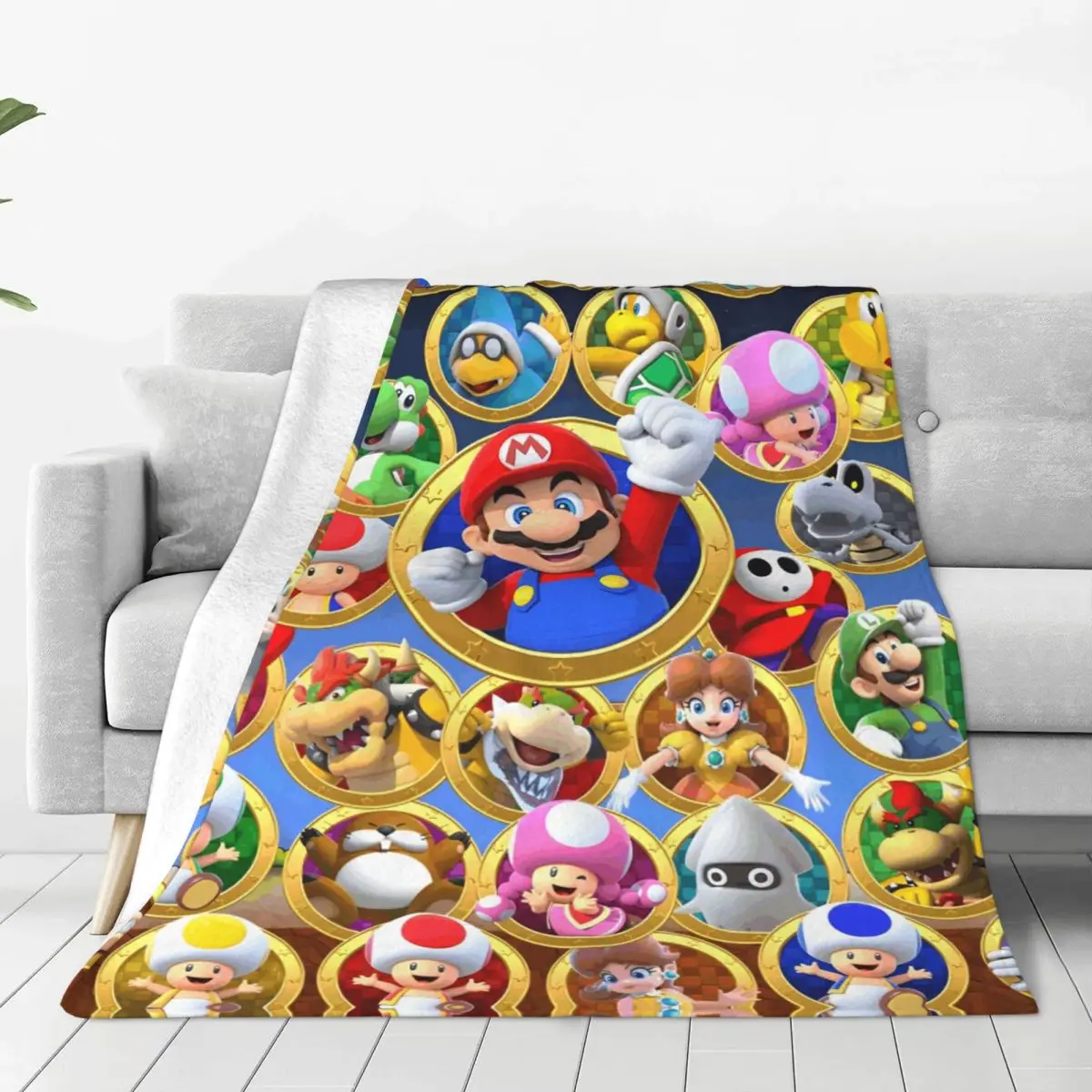 Фланелевые одеяла Game Marios, винтажное одеяло с героями мультфильмов для домашнего покрывала
Фланелевые одеяла Game Marios, винтажное одеяло с героями мультфильмов для домашнего покрывала