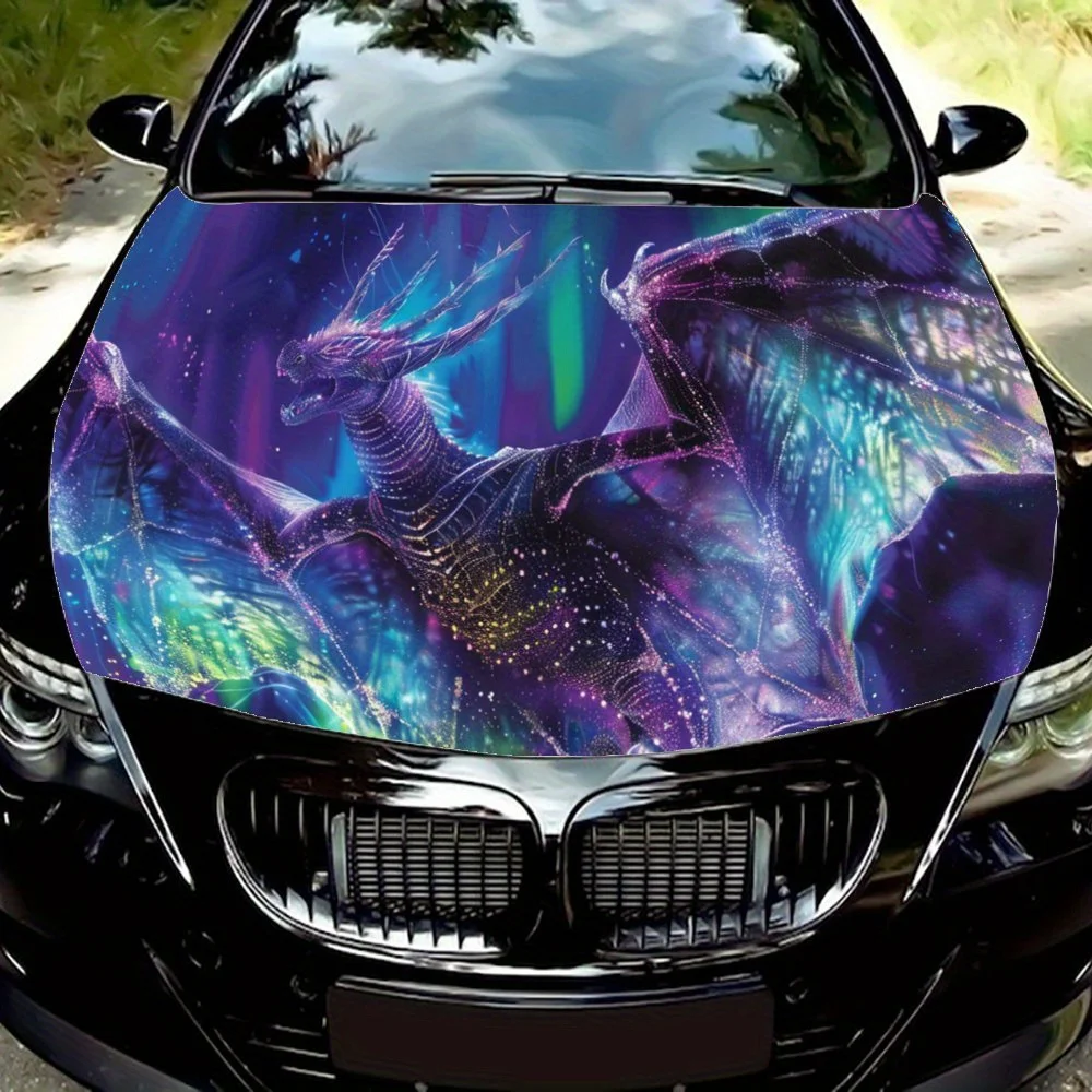 Фиолетовые птерозавры под Авророй, обертка на капот автомобиля, цветная виниловая наклейка, графический капот грузовика, автоаксессуары, украшение, наклейка, подарок 
Фиолетовые птерозавры под Авророй, обертка на капот автомобиля, цветная виниловая наклейка, графический капот грузовика, автоаксессуары, украшение, наклейка, подарок