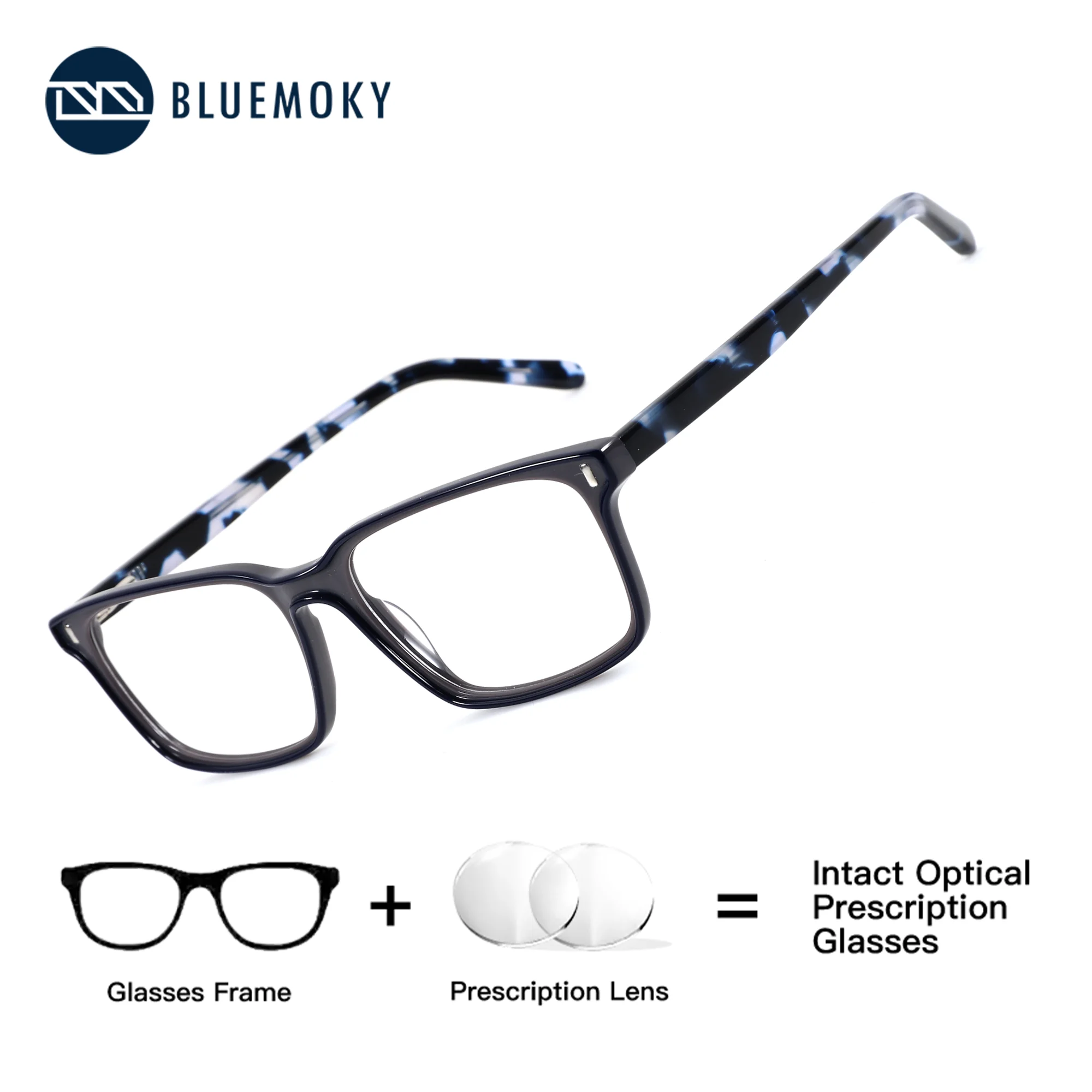 BLUEMOKY Women Rectangle Prescription Glasses Acetate Photochromic Blue Light Blocking Diopters Optical Eyewear
BLUEMOKY Women Rectangle Prescription Glasses Acetate Photochromic Blue Light Blocking Diopters Optical Eyewear