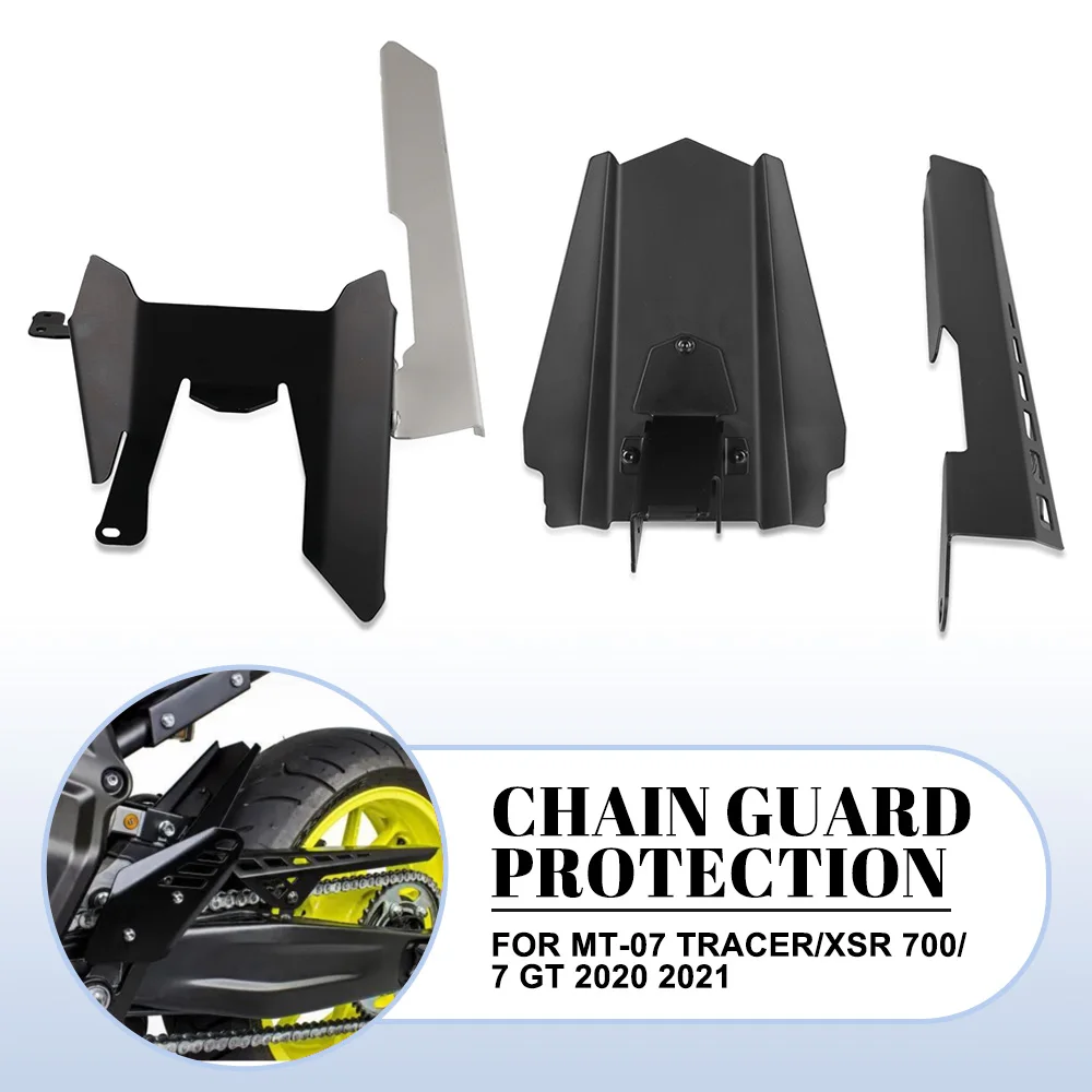 Rear Chain Guard Cover Protector For YAMAHA MT-07 Tracer/XSR 700/7 GT 2020 2021 Motorcycle Accessories Aluminium TRACER700 MT07
Rear Chain Guard Cover Protector For YAMAHA MT-07 Tracer/XSR 700/7 GT 2020 2021 Motorcycle Accessories Aluminium TRACER700 MT07