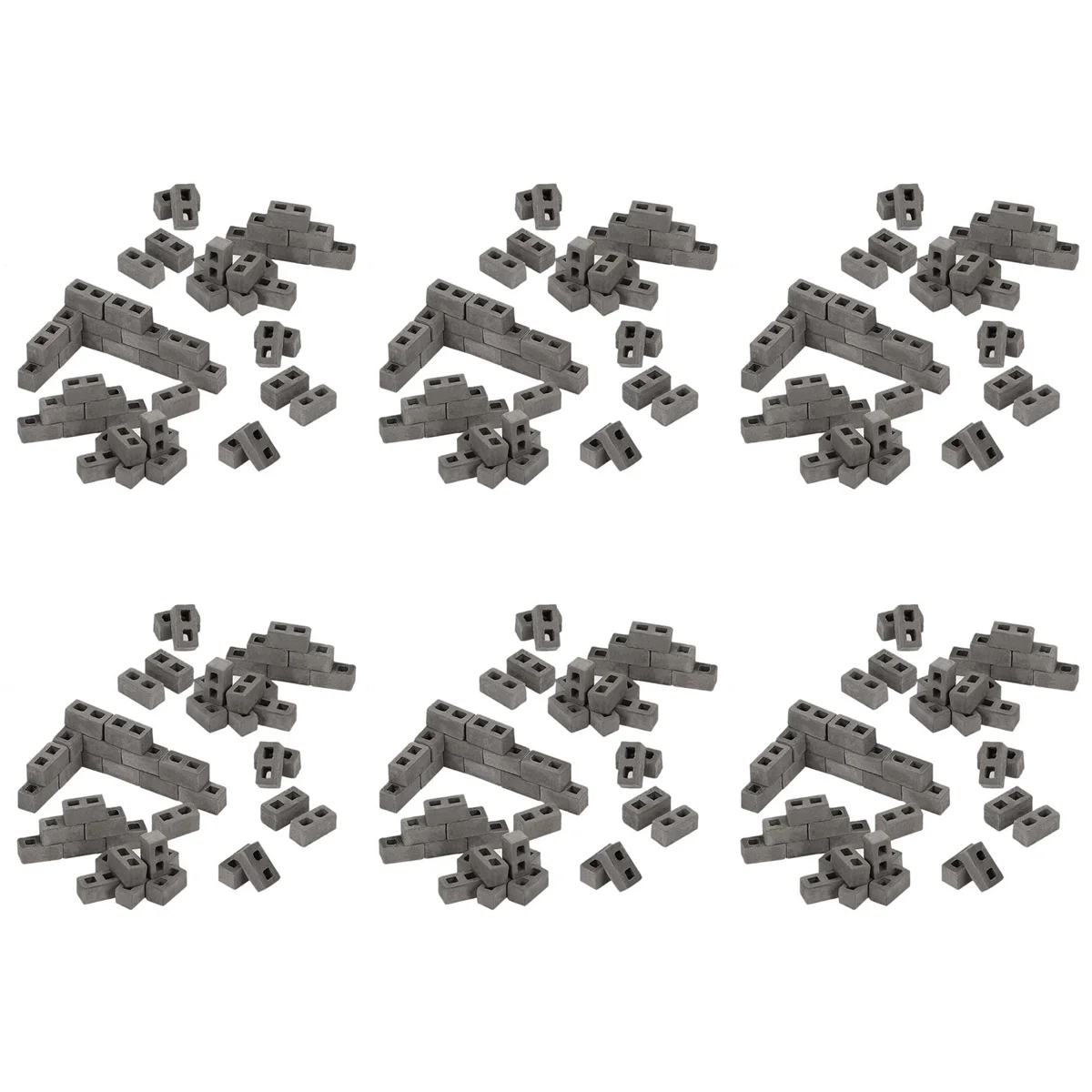 A44U 360 Packs Cinder Blocks 1/12 Scale Mini Bricks Concrete Miniature Bricks Tiny Landscaping Accessories
A44U 360 Packs Cinder Blocks 1/12 Scale Mini Bricks Concrete Miniature Bricks Tiny Landscaping Accessories