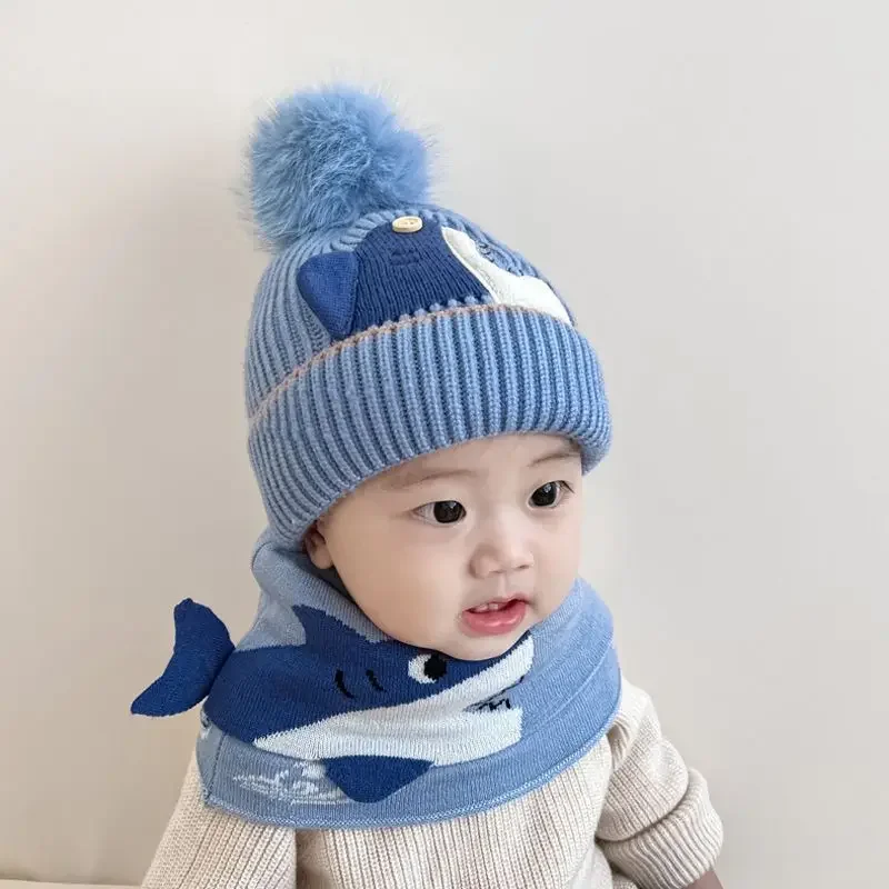 Children's Hat And Scarf 2 Piece Set Winter New Boy's And Girl's Knitted Warm Hat Baby And Kids Caps
Children's Hat And Scarf 2 Piece Set Winter New Boy's And Girl's Knitted Warm Hat Baby And Kids Caps