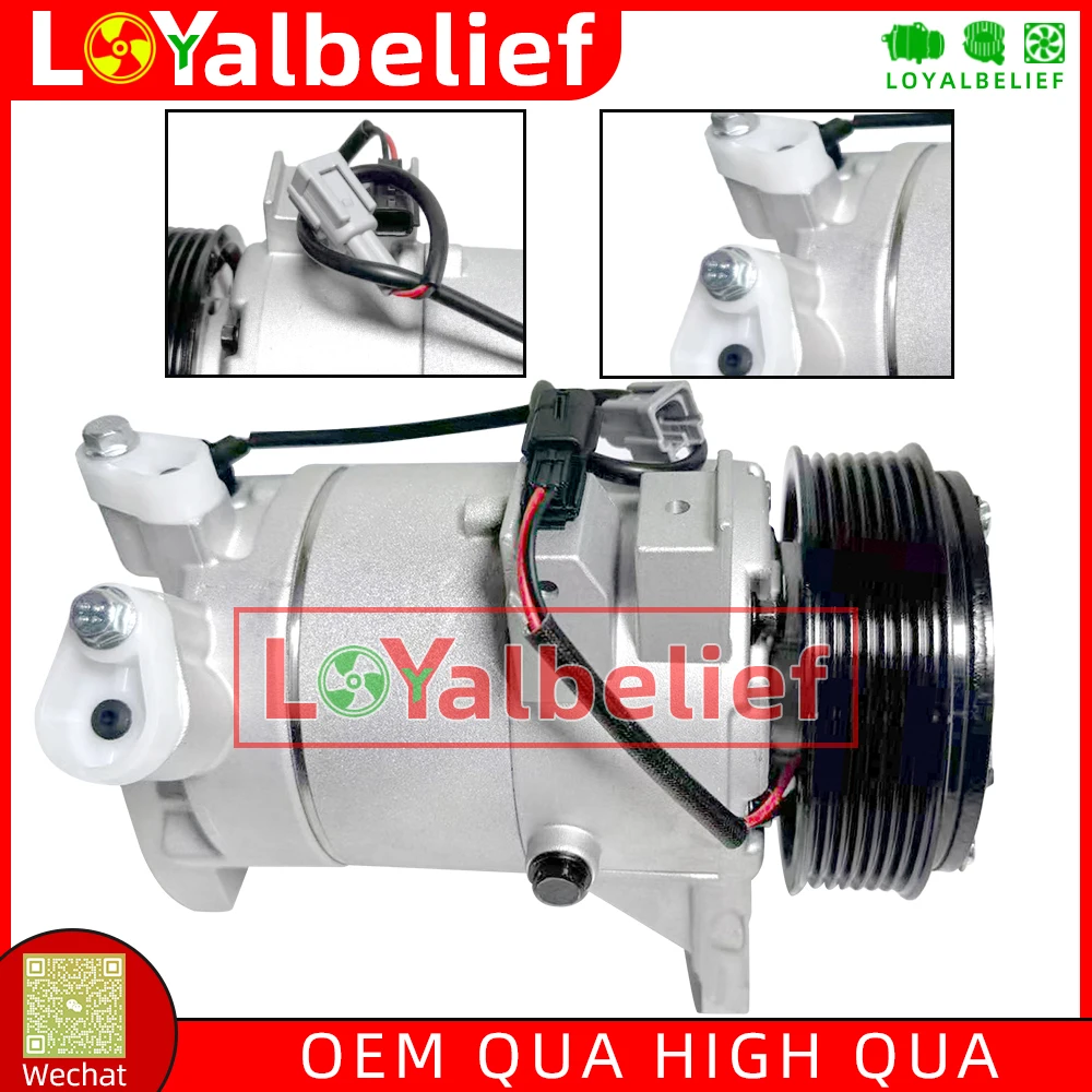 AC Compressor With Clutch For Nissan Murano Maxima V6 3.5L 2015-2024 92600-9UA0A 926009UA0A 92600-5AA0A 926005AA0A 7 Grooves
AC Compressor With Clutch For Nissan Murano Maxima V6 3.5L 2015-2024 92600-9UA0A 926009UA0A 92600-5AA0A 926005AA0A 7 Grooves