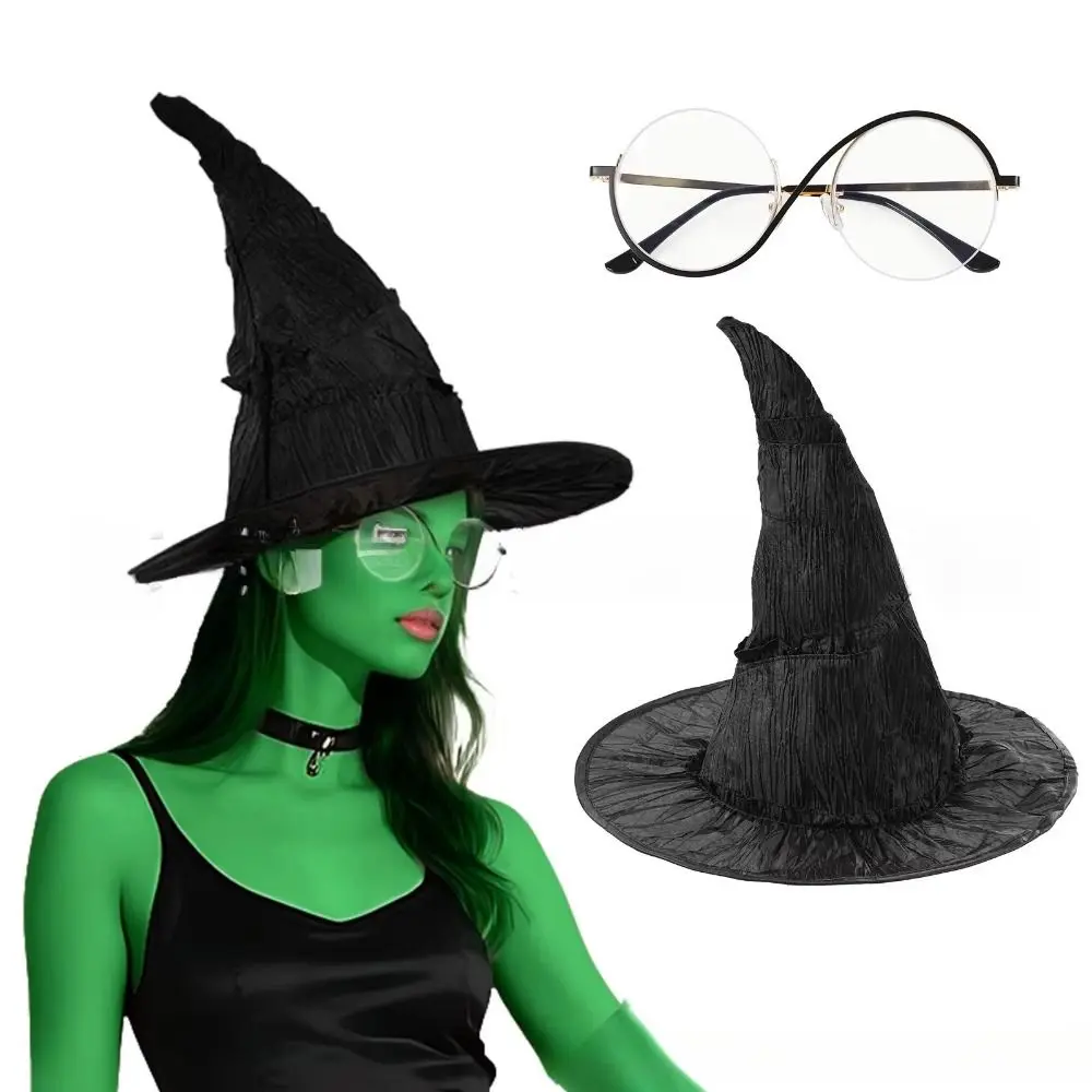 2/3/4Pcs Funny Witch Costume Set Green Claw Gloves Dress Up Cosplay Witch Cap Role Playing Eyewear Pointed Mage Hat Set
2/3/4Pcs Funny Witch Costume Set Green Claw Gloves Dress Up Cosplay Witch Cap Role Playing Eyewear Pointed Mage Hat Set
