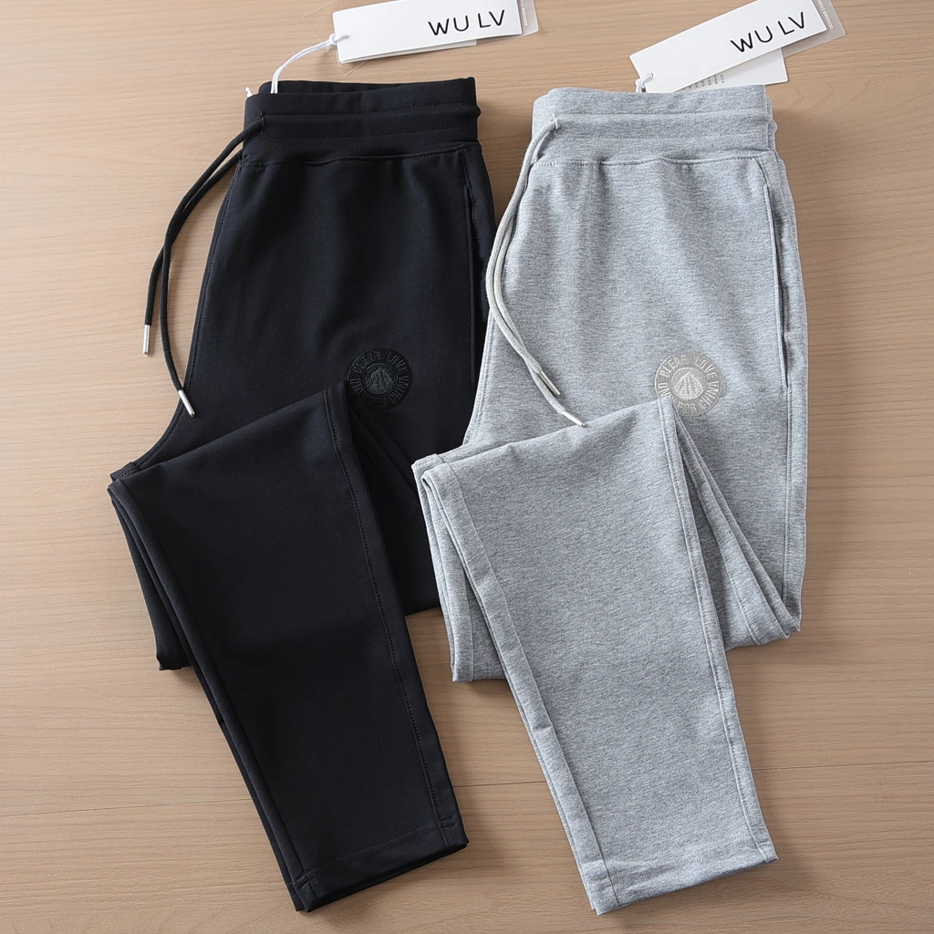 Summer New American Retro Thin Terry Cloth Letter Embroidery Sweatpants Men's Simple Washed Drawstring Loose Casual Sports Pants
Summer New American Retro Thin Terry Cloth Letter Embroidery Sweatpants Men's Simple Washed Drawstring Loose Casual Sports Pants