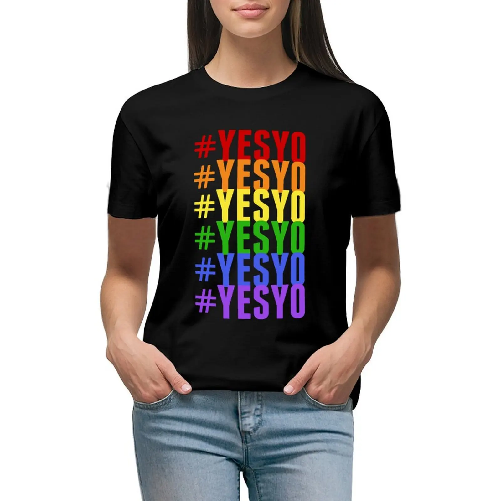 YesYo Pride 2022 футболка, быстросохнущая аниме Женская одежда, женское платье-футболка
YesYo Pride 2022 футболка, быстросохнущая аниме Женская одежда, женское платье-футболка