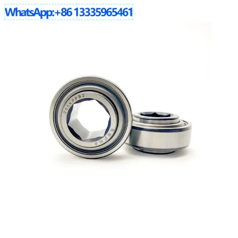 20PCS Planter no-tillage machine agricultural machinery hexagonal bearing, maintenance-free flat skin 205KPPB2 
20PCS Planter no-tillage machine agricultural machinery hexagonal bearing, maintenance-free flat skin 205KPPB2