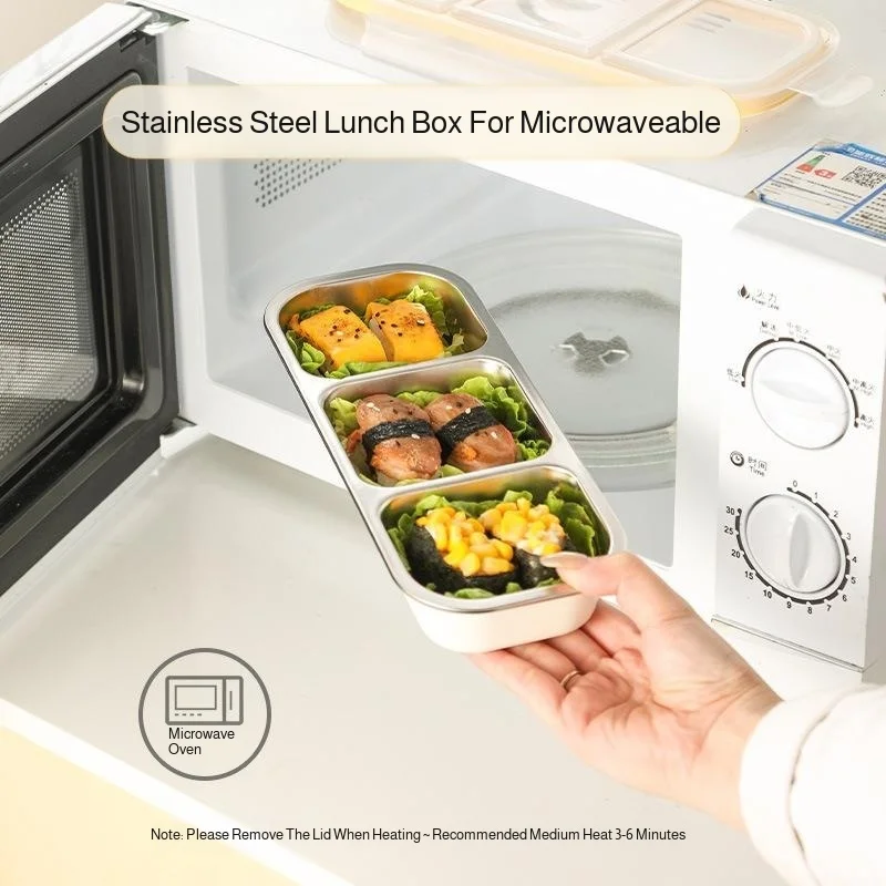 Student lunch box 304 stainless steel lunch box compartment sushi lunch box sealed fresh quantitative light meal box
Student lunch box 304 stainless steel lunch box compartment sushi lunch box sealed fresh quantitative light meal box