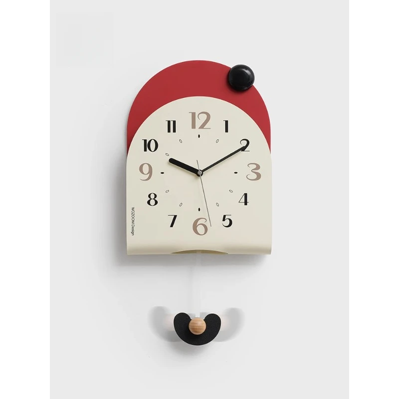 No punching, simple modern living room 2024 new wall-mounted household rocking watch
No punching, simple modern living room 2024 new wall-mounted household rocking watch