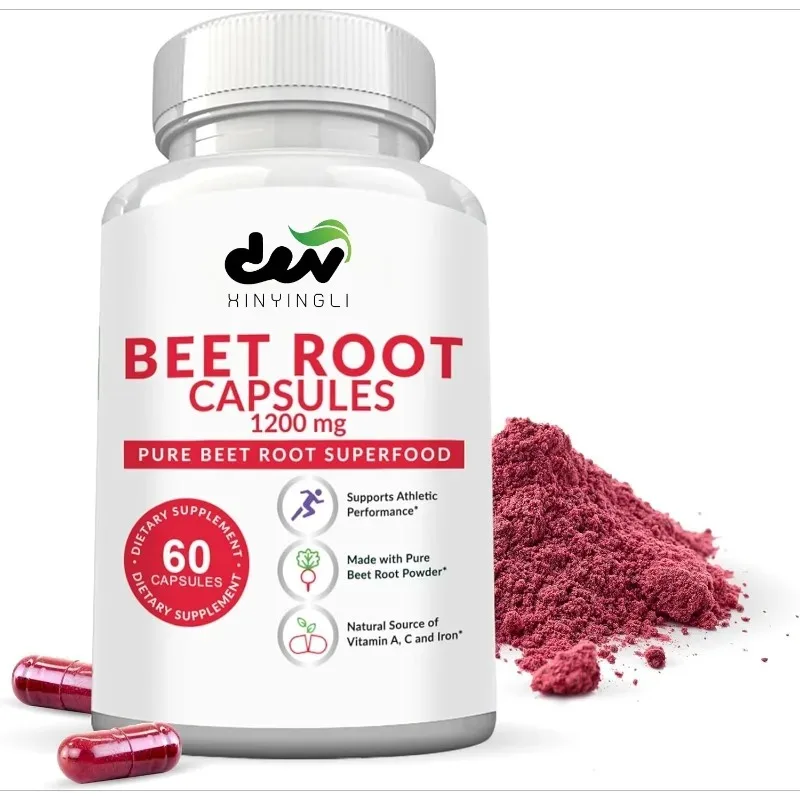 60 capsules of beetroot - supports blood pressure, exercise performance, digestion, immune system, non GMO and gluten free
60 capsules of beetroot - supports blood pressure, exercise performance, digestion, immune system, non GMO and gluten free