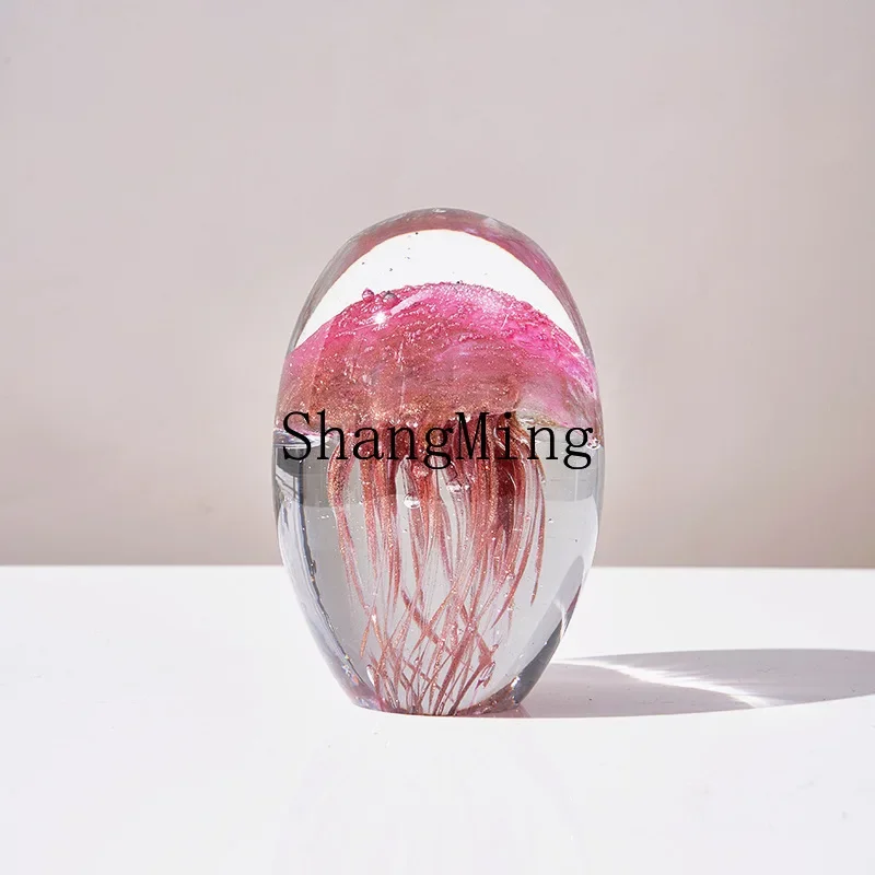 CL Modern Simple Glazed Jellyfish Ornament Creative Crafts Living Room Entrance Countertop Glazed Crafts
CL Modern Simple Glazed Jellyfish Ornament Creative Crafts Living Room Entrance Countertop Glazed Crafts