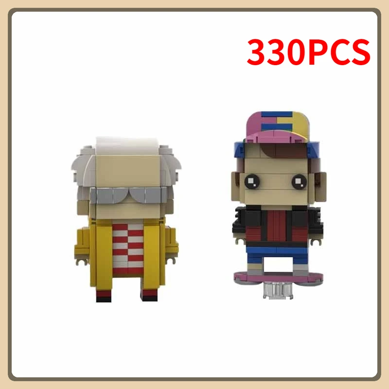 Фигурка серии Moive Доктор Браун, строительные блоки MOC-67603, фигурки будущего с квадратной головкой, сборная модель-головоломка, детская игрушка в подарок
Фигурка серии Moive Доктор Браун, строительные блоки MOC-67603, фигурки будущего с квадратной головкой, сборная модель-головоломка, детская игрушка в подарок