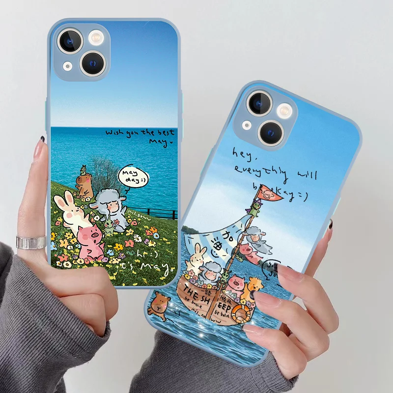 Cartoon Happy Animal Forest Phone Case For iPhone 16 15 11 12 14 13 Pro Max Mini X XSMax XR 7 8 Plus SE4 16e Cute Silica Covers
Cartoon Happy Animal Forest Phone Case For iPhone 16 15 11 12 14 13 Pro Max Mini X XSMax XR 7 8 Plus SE4 16e Cute Silica Covers