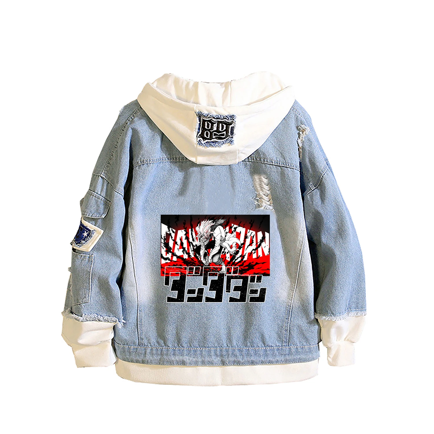 Cartoon DAN DA DAN Men Anime Hoodies Couple Denim Jeans Jackets Girls Sweatshirt Harajuku Streetwear Fake Two Pieces Loose Coats
Cartoon DAN DA DAN Men Anime Hoodies Couple Denim Jeans Jackets Girls Sweatshirt Harajuku Streetwear Fake Two Pieces Loose Coats