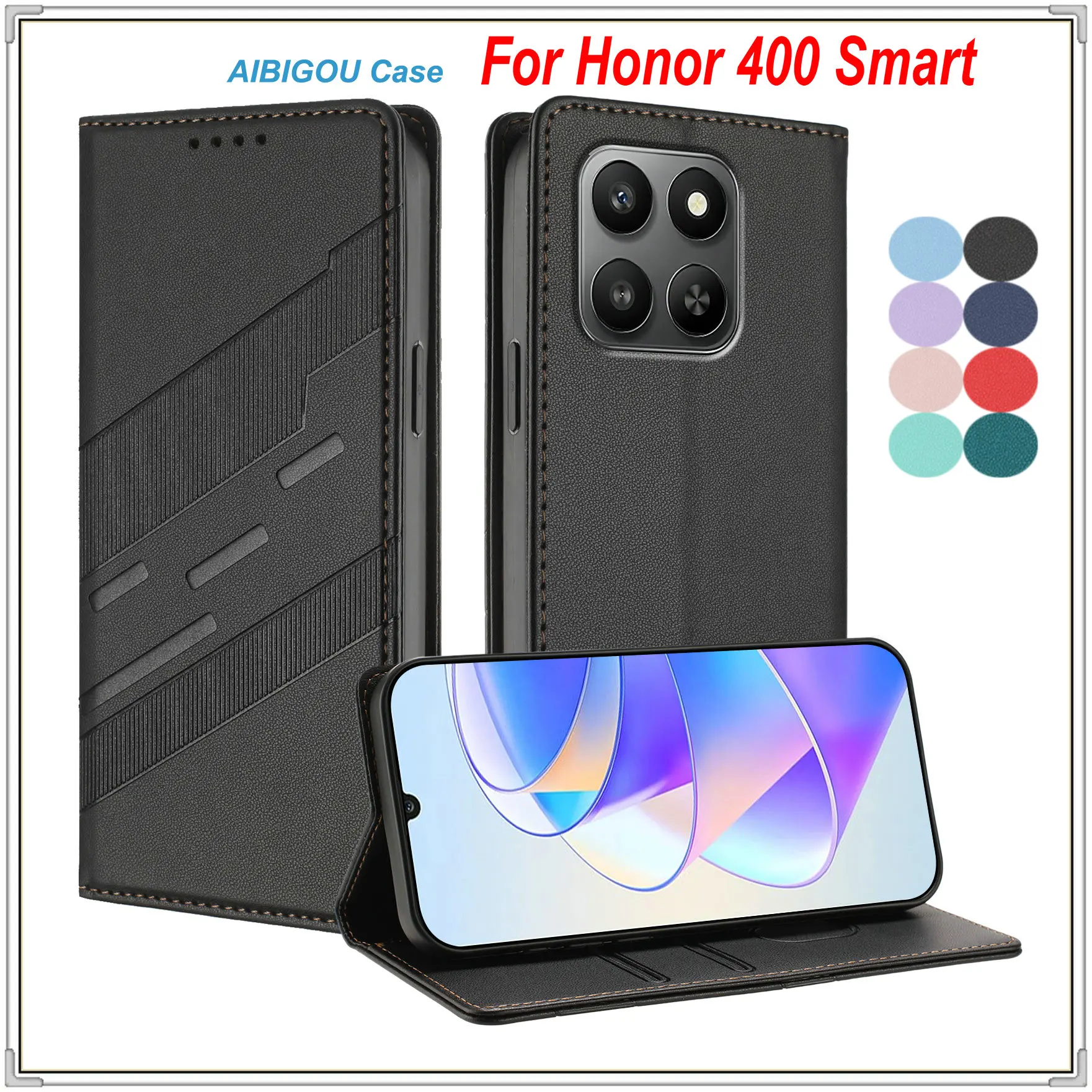 Honor 400 Smart Luxury Leather Case Retro Skin Wallet Book Flip Magnet Closed Full Cover For Huawei Honor400 Smart Phone Bags
Honor 400 Smart Luxury Leather Case Retro Skin Wallet Book Flip Magnet Closed Full Cover For Huawei Honor400 Smart Phone Bags