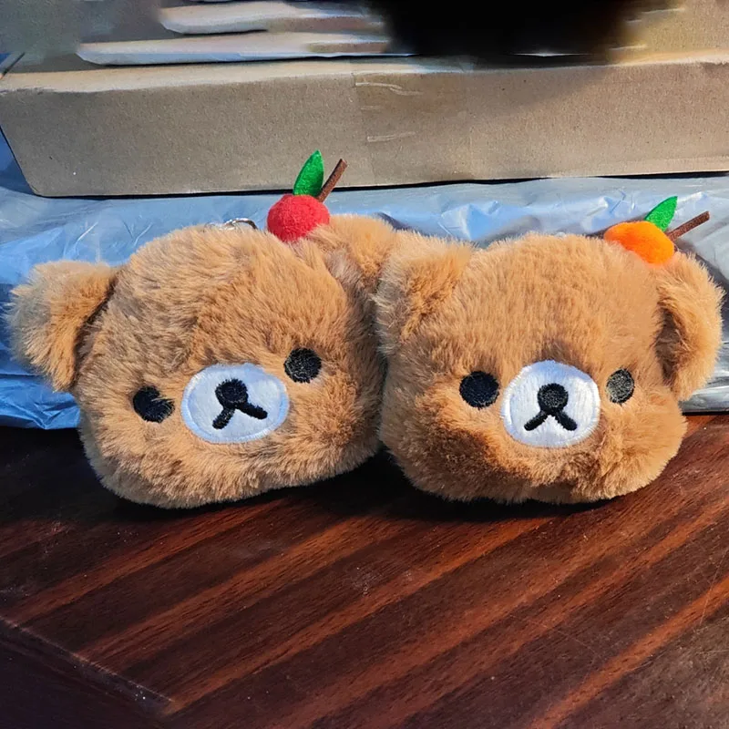 Plush Rilakkuma Keychain Apple Decor Plush Bear Pendant Backpack Bag Charm Car Interior Decoration Hanging Ornament For Women
Plush Rilakkuma Keychain Apple Decor Plush Bear Pendant Backpack Bag Charm Car Interior Decoration Hanging Ornament For Women