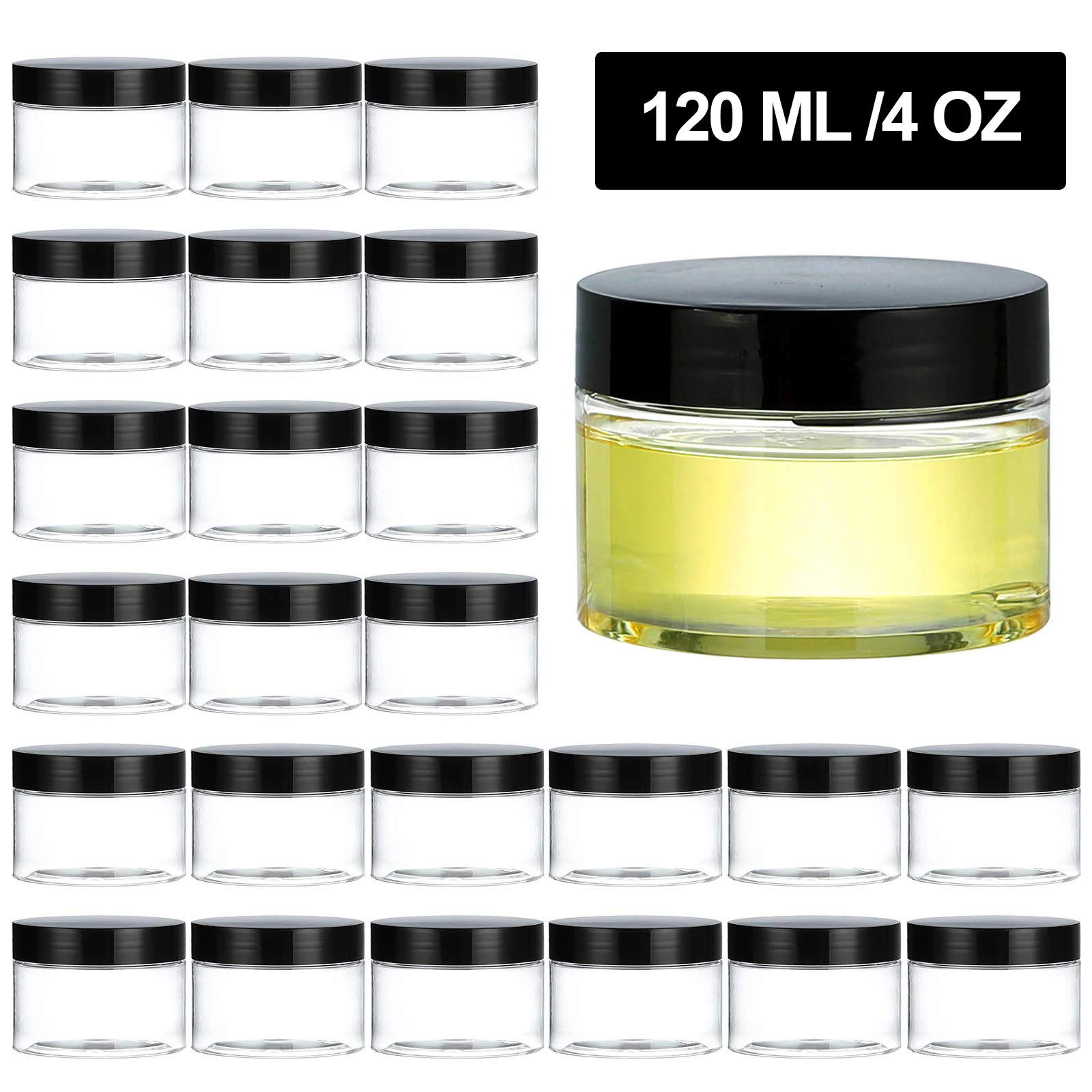 20 шт., 120 мл, прозрачные контейнеры для масла для тела, пластиковые бутылки-органайзеры для хранения, герметичная банка для крема для косметических принадлежностей для красоты тела
20 шт., 120 мл, прозрачные контейнеры для масла для тела, пластиковые бутылки-органайзеры для хранения, герметичная банка для крема для косметических принадлежностей для красоты тела
