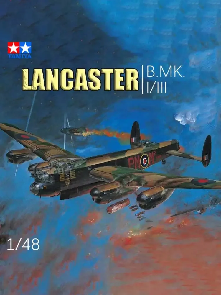 TAMIYA Assembled Aircraft Model Kit 61112 UK, Lancaster Mk. I/III Heavy Bomber 1/48
TAMIYA Assembled Aircraft Model Kit 61112 UK, Lancaster Mk. I/III Heavy Bomber 1/48