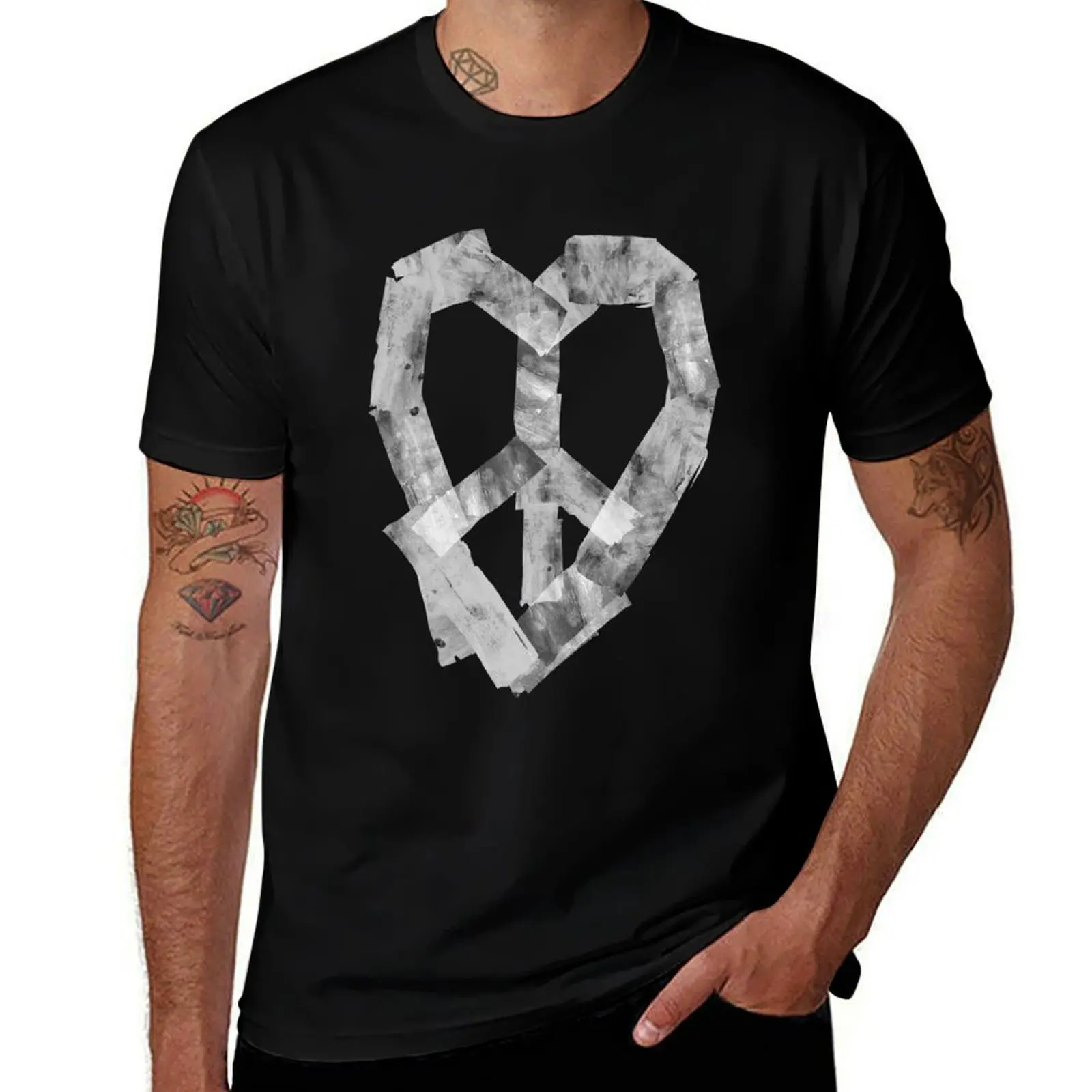 Peace Heart T-Shirt funny t shirts dark humor man t shirts for men cotton t shirts high quality T-shirt
Peace Heart T-Shirt funny t shirts dark humor man t shirts for men cotton t shirts high quality T-shirt