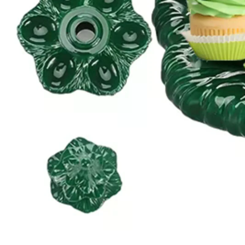 Christmas Deviled Egg Platter,Ceramic-like Christmas Tree Deviled Egg Holder,4 PCS 26 Holes Stackable Ceramic-like Tree Platters
Christmas Deviled Egg Platter,Ceramic-like Christmas Tree Deviled Egg Holder,4 PCS 26 Holes Stackable Ceramic-like Tree Platters