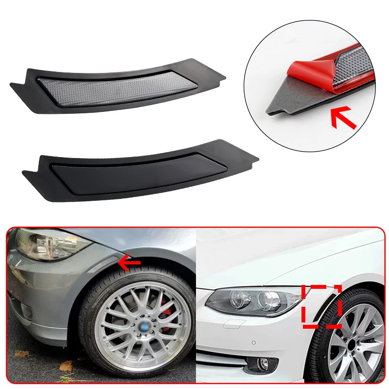 2PCS For BMW E90/E91 LCI 3 Series 4D Sedan/ 5D Wagon (Does NOT fit M3 Models) Front Side Bumper Marker Reflector Lamp Housing
2PCS For BMW E90/E91 LCI 3 Series 4D Sedan/ 5D Wagon (Does NOT fit M3 Models) Front Side Bumper Marker Reflector Lamp Housing