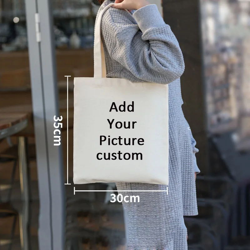 Personalized customized canvas bag Women's bags back to school Shopping bag Shoulder bag custom bag with picture
Personalized customized canvas bag Women's bags back to school Shopping bag Shoulder bag custom bag with picture
