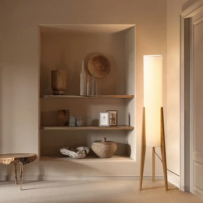 Japanese Retro Floor Lamp Solid Wood Floor Lamp For Living Room Sofa Corner Bedroom Fabric Lampshade Art Decor Standing Lighting
Japanese Retro Floor Lamp Solid Wood Floor Lamp For Living Room Sofa Corner Bedroom Fabric Lampshade Art Decor Standing Lighting