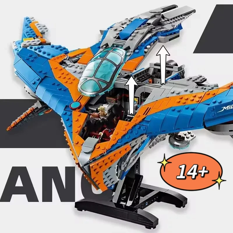 MINISO 2090PCS Revenger Moc The Milano Spaceship Galaxy Guardian 76286 Building Blocks Adults Toys Kid Birthday Christmas Gifts
MINISO 2090PCS Revenger Moc The Milano Spaceship Galaxy Guardian 76286 Building Blocks Adults Toys Kid Birthday Christmas Gifts