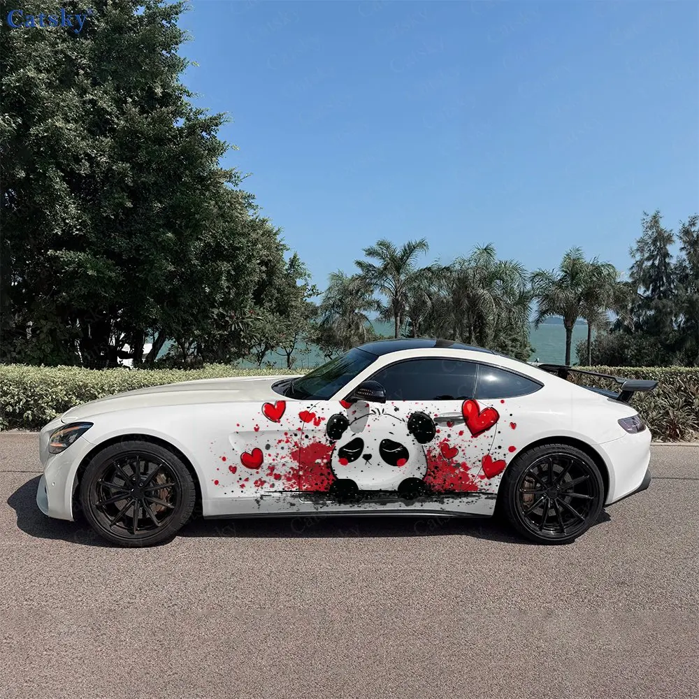 2pcs Love Panda Sticker Car Decal Full Body Floral Decoration Covering Scratches Protect Car Decal Waterproof Car Vinyl Wraps
2pcs Love Panda Sticker Car Decal Full Body Floral Decoration Covering Scratches Protect Car Decal Waterproof Car Vinyl Wraps
