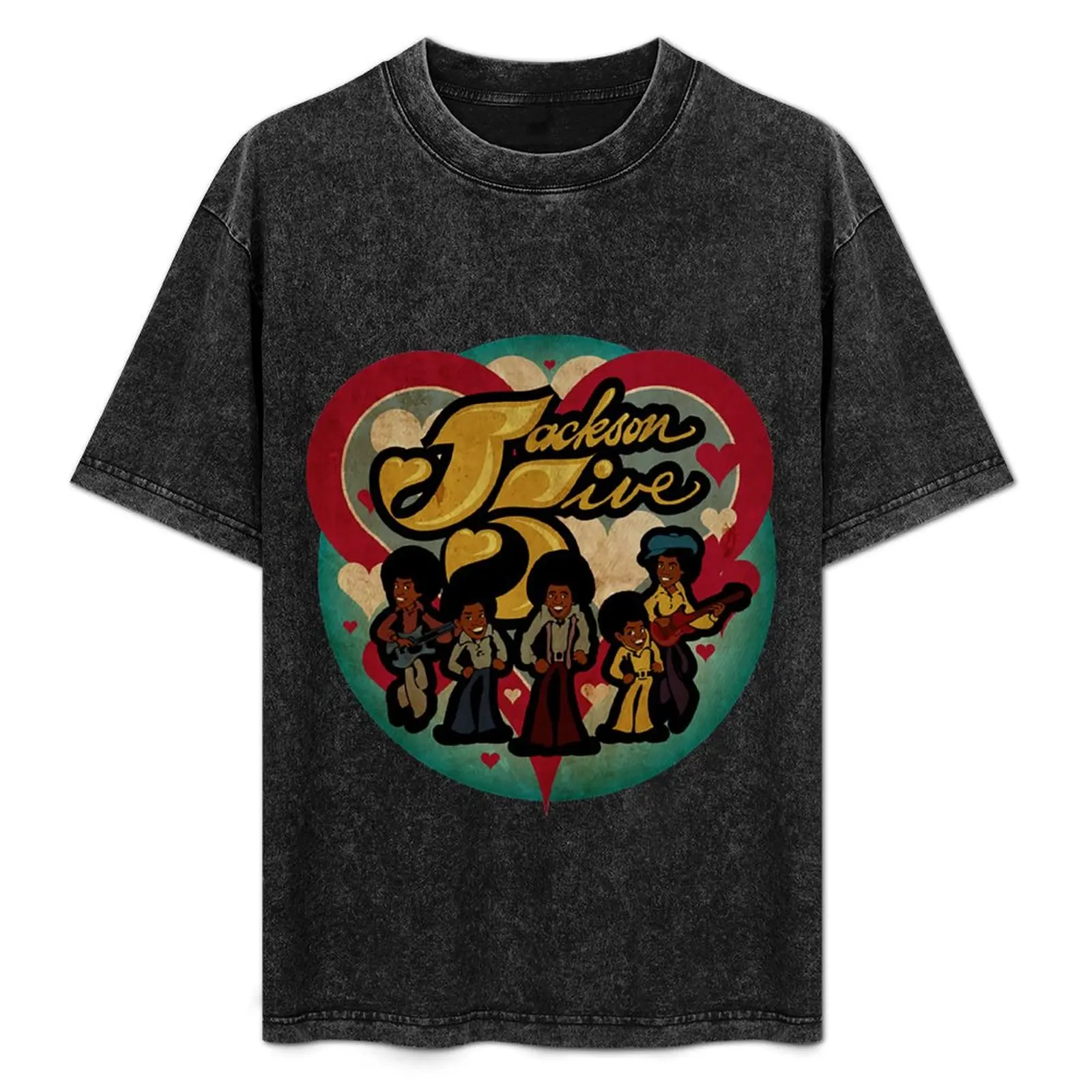 Jackson 5 T-Shirt Basic Solid Color Casual Tee Shirt
Jackson 5 T-Shirt Basic Solid Color Casual Tee Shirt