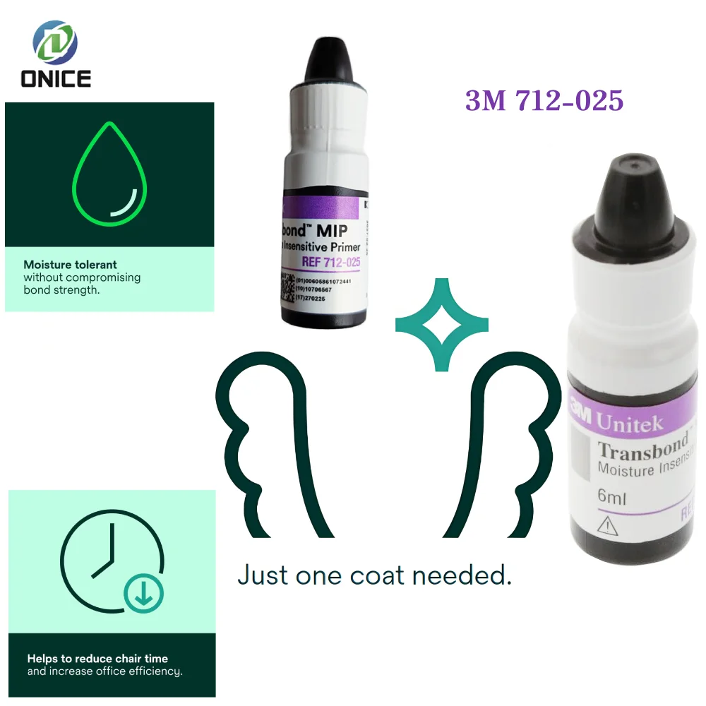 3M Unitek Transbond™ MIP Moisture Insensitive Primer Orthodontic Primers 712-025 6ml/bottle
3M Unitek Transbond™ MIP Moisture Insensitive Primer Orthodontic Primers 712-025 6ml/bottle