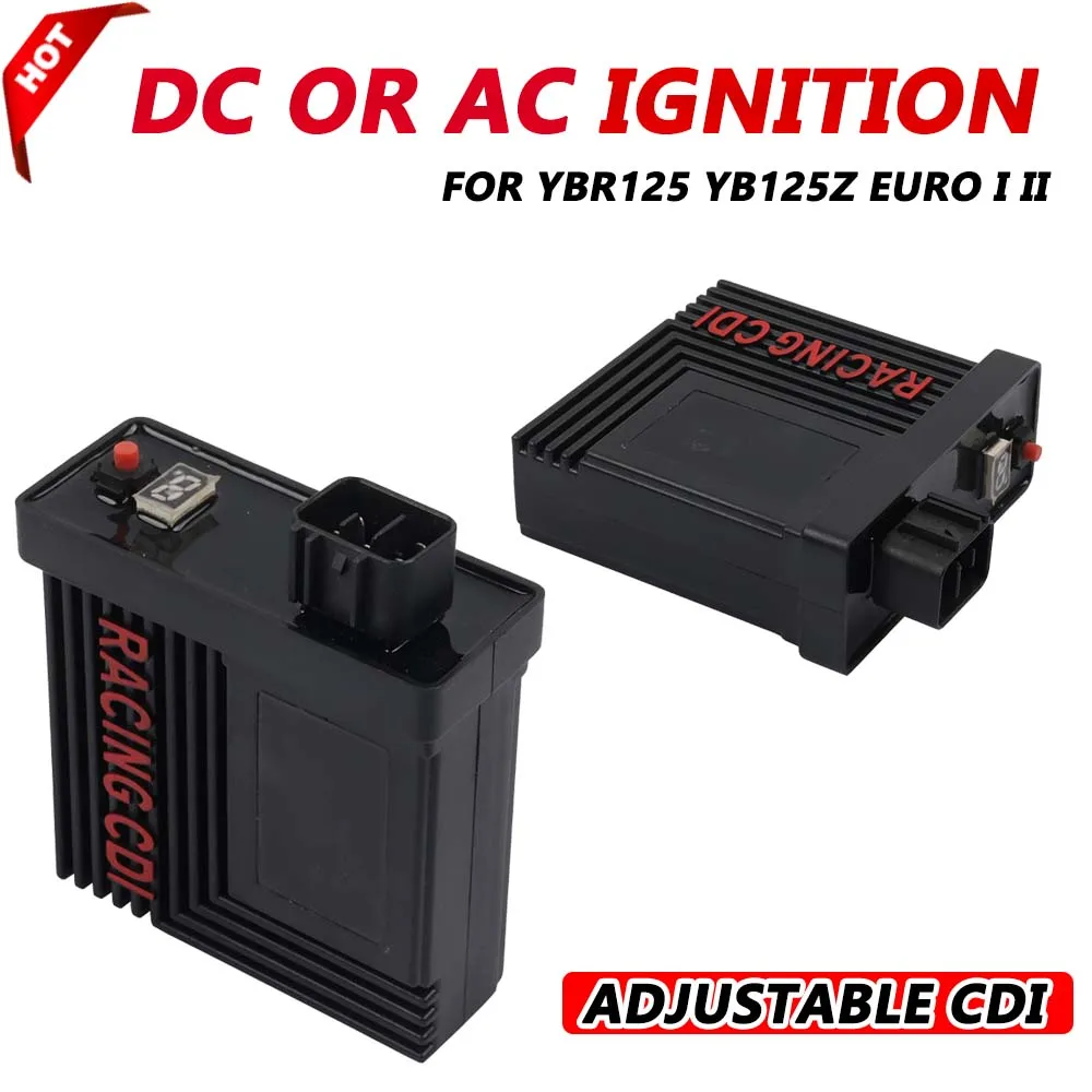 For YAMAHA YBR 125 YBR125 YB125Z Euro I II Motorcycle AC or DC CDI Performance Ignition Ignite System Unit Digital Adjustable
For YAMAHA YBR 125 YBR125 YB125Z Euro I II Motorcycle AC or DC CDI Performance Ignition Ignite System Unit Digital Adjustable