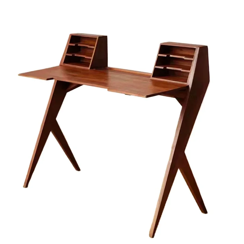 Medieval solid wood desk Danish retro style dressing table Nordic designer writing desk
Medieval solid wood desk Danish retro style dressing table Nordic designer writing desk