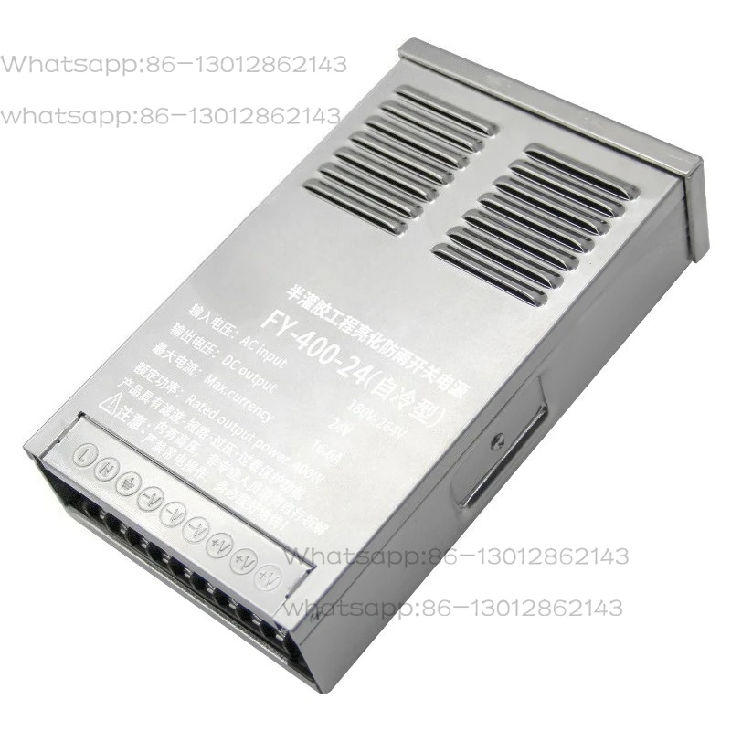 filled glue rainproof switching power supply 220 to 24V400 watts led luminous character signboard 12 lights with DC transformer
filled glue rainproof switching power supply 220 to 24V400 watts led luminous character signboard 12 lights with DC transformer