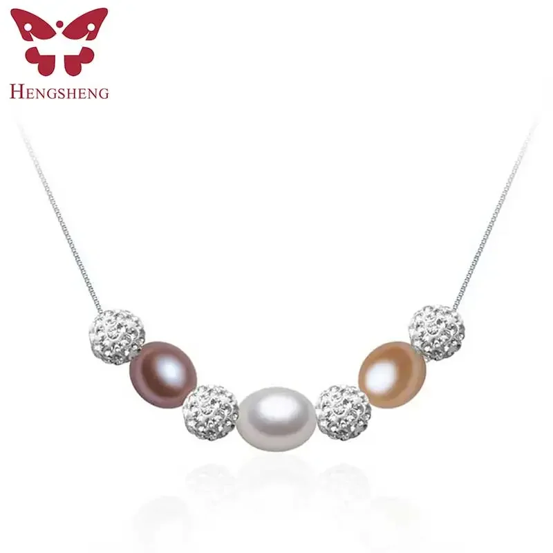 HENGSHENG Fine 8-9mm Pearl Necklaces for women wedding 4 color water drop necklace, 925 Sterling Silver Women Jewelry Necklace
HENGSHENG Fine 8-9mm Pearl Necklaces for women wedding 4 color water drop necklace, 925 Sterling Silver Women Jewelry Necklace