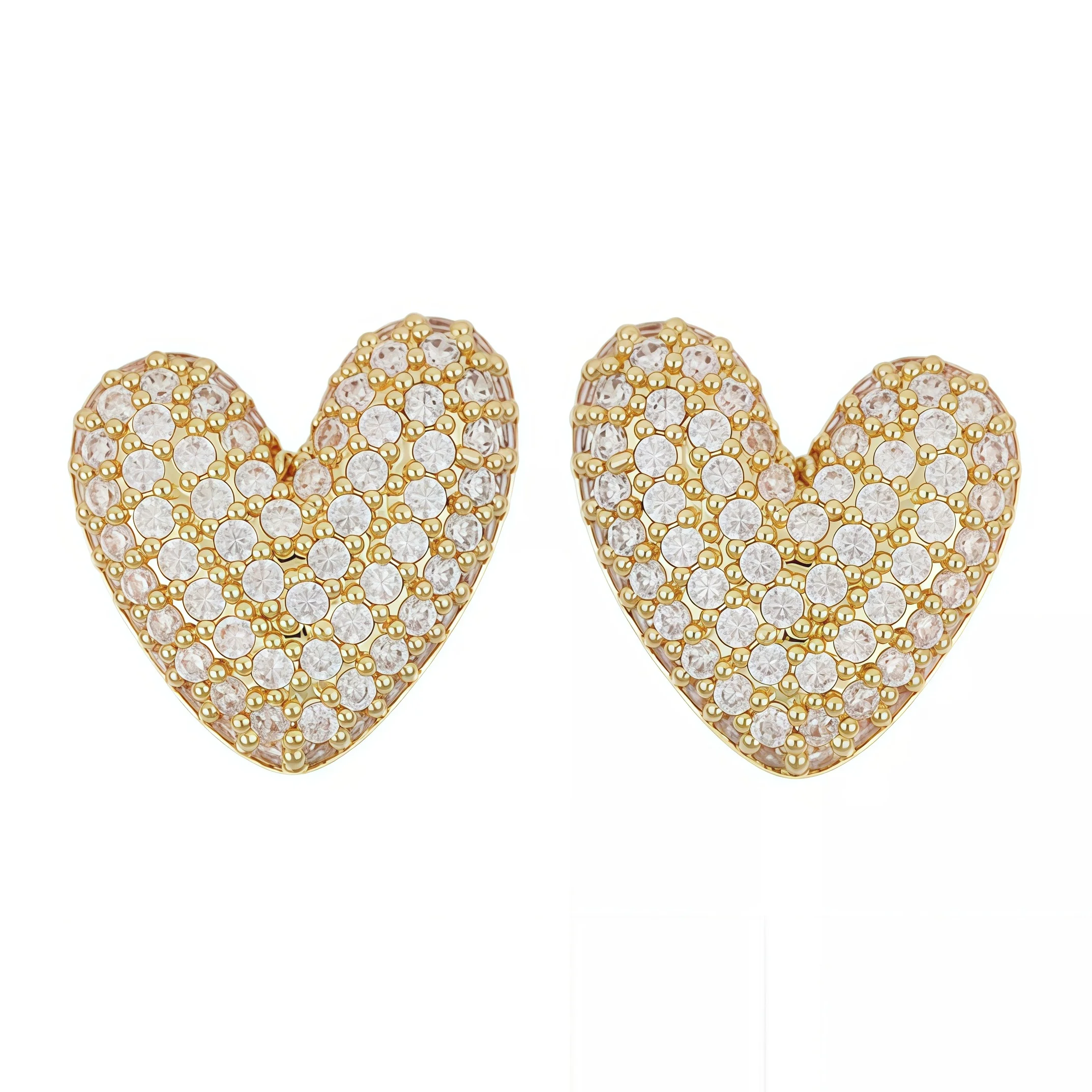 Heart Shaped Stud Earrings Minimalist Fashion Earring
Heart Shaped Stud Earrings Minimalist Fashion Earring