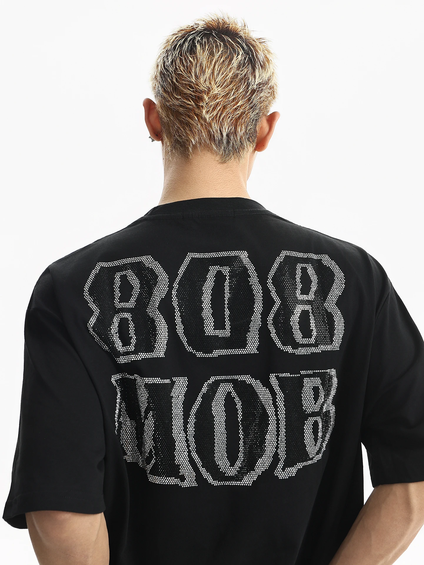 BETEBULE American High Street Rhinestone Letter round Neck Short Sleeve T-Shirt Men Summer Trendy Loose Half Sleeve Top
BETEBULE American High Street Rhinestone Letter round Neck Short Sleeve T-Shirt Men Summer Trendy Loose Half Sleeve Top