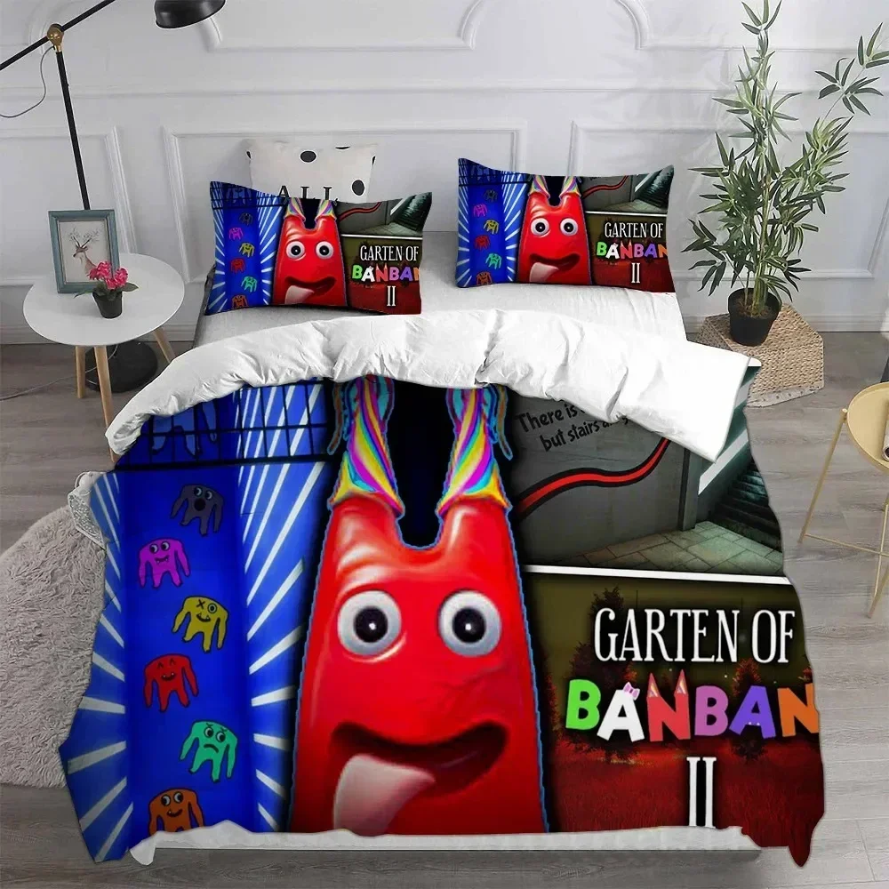 3D Game Garten of Banban Printed Bed Set Duvet Cover Pillowcase Bedding Set Bed Linen Sheet Quilt Cover Full Queen King Size
3D Game Garten of Banban Printed Bed Set Duvet Cover Pillowcase Bedding Set Bed Linen Sheet Quilt Cover Full Queen King Size